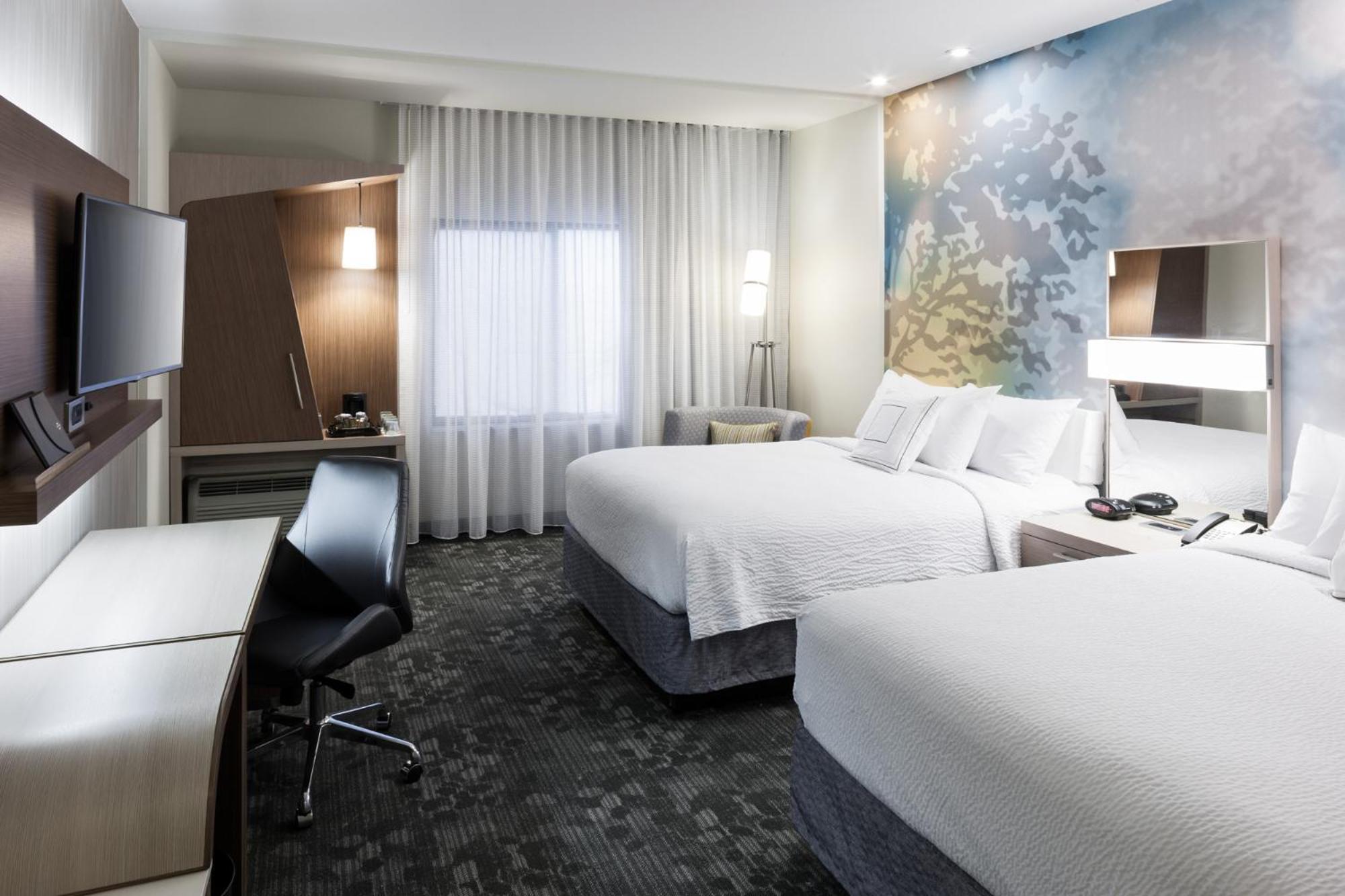 فندق Courtyard By Marriott Houston North/Shenandoah ذا وودلاندس المظهر الخارجي الصورة